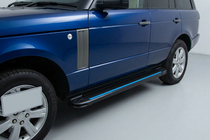 Range Rover III L322 2002–2012 Maya Blue sidesteps (2 stuks, aluminium) foto 1