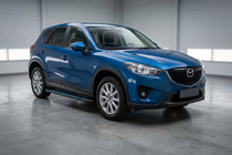 Mazda CX-5 2012–2017 Maya Blue sidesteps (2 stuks, aluminium) foto 1