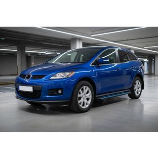 Maya Blue sidesteps (2 stuks, aluminium) Mazda CX-7 2006–2012 foto 1