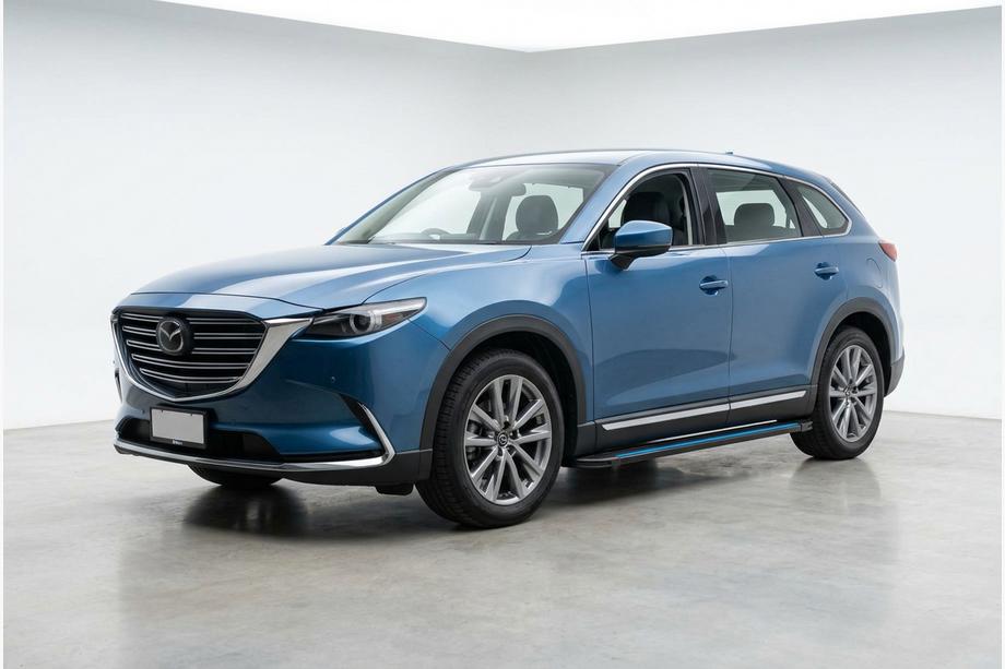 Mazda CX-9 2017– Maya Blue sidesteps (2 stuks, aluminium) Image