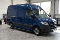 Mercedes Sprinter W907/W910 2018– Maya Blue sidesteps (2 stuks, aluminium) Lang/Extra lang foto 1