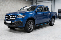 Mercedes X-klasse 2017–2020 Maya Blue sidesteps (2 stuks, aluminium) foto 1