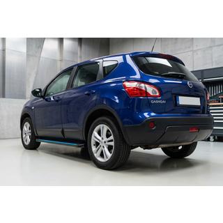 Zijtreden Maya Blue-Black (2 st., aluminium) foto 1