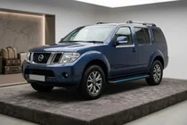 Nissan Pathfinder R51 2005–2014 Maya Blue sidesteps (2 stuks, aluminium) foto 1