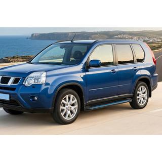 Maya Blue sidesteps (2 stuks, aluminium) Nissan X-trail T31 2007–2014 foto 1