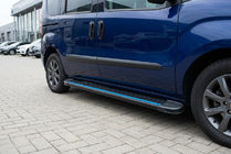 Opel Combo 2012–2018 Maya Blue sidesteps (2 stuks, aluminium) foto 1