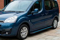 Peugeot Partner Tepee 2008–2018 Maya Blue sidesteps (2 stuks, aluminium) foto 1