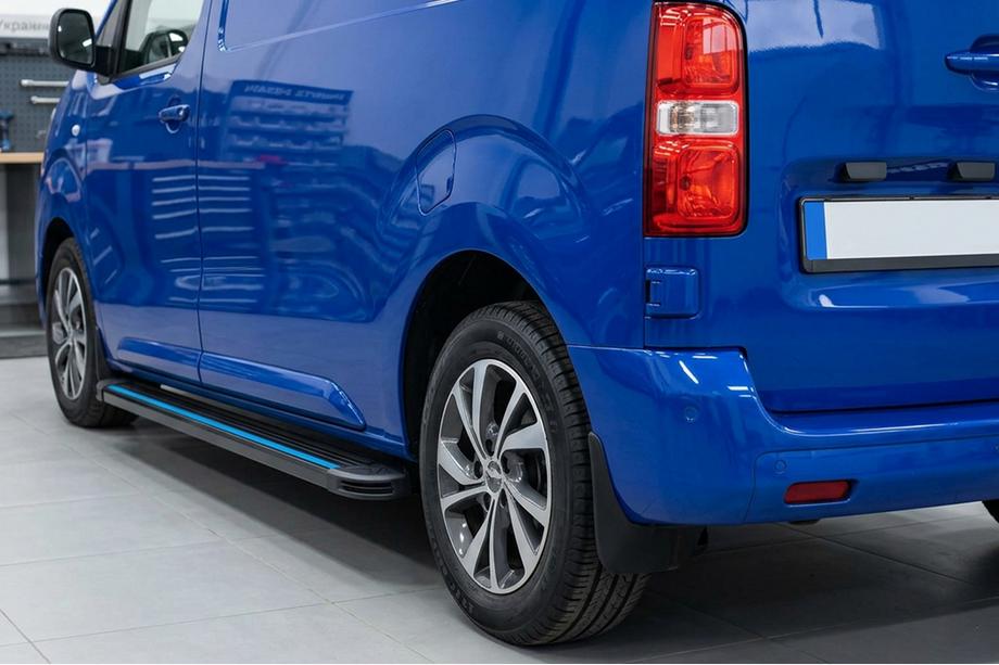 Peugeot Traveller 2017– Maya Blue sidesteps (2 stuks, aluminium) Image