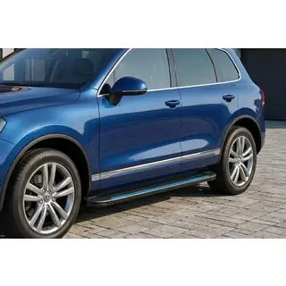Maya Blue sidesteps (2 stuks, aluminium) Porsche Cayenne 2003–2010 foto 1