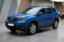 Renault Duster 2018–2024 Maya Blue sidesteps (2 stuks, aluminium) foto 1