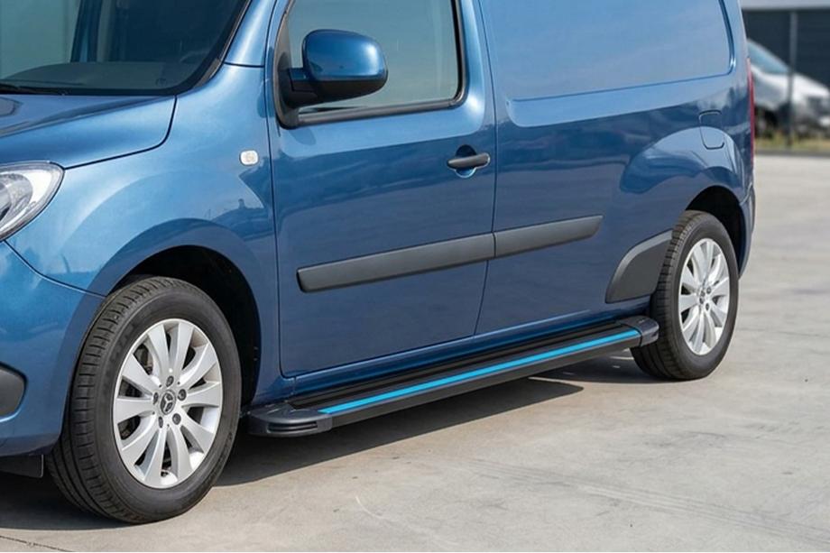 Renault Kangoo 2008–2020 Maya Blue sidesteps (2 stuks, aluminium) Lange wielbasis Image