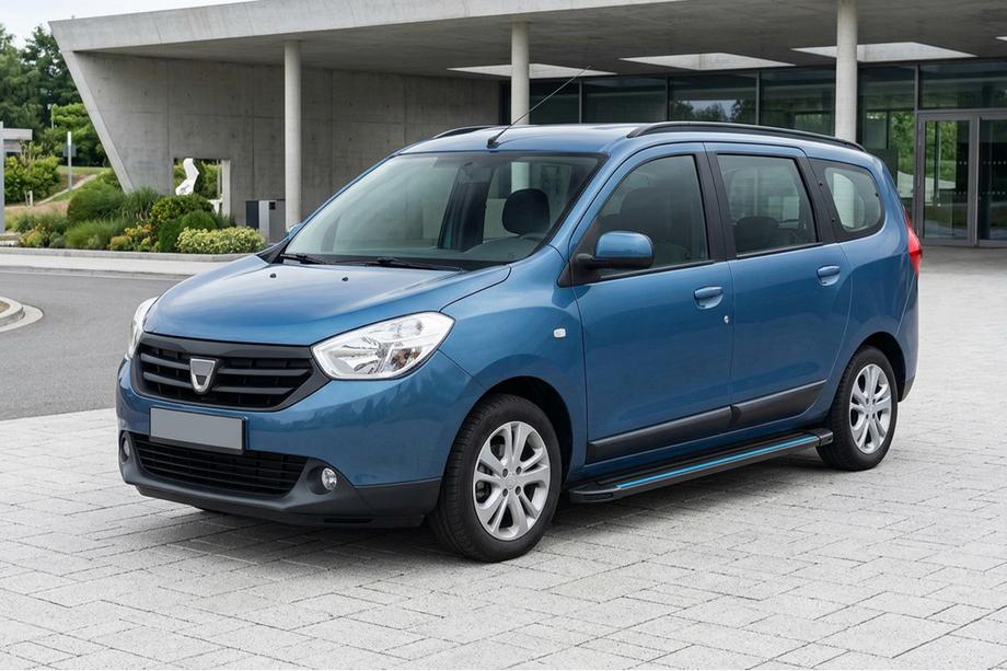 Renault Lodgy 2013–2022 Maya Blue sidesteps (2 stuks, aluminium) Foto 1