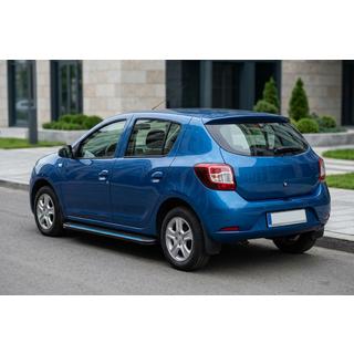 Maya Blue sidesteps (2 stuks, aluminium) Renault Sandero 2013–2022 foto 1