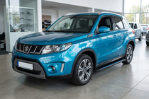 Suzuki Vitara 2015– Maya Blue sidesteps (2 stuks, aluminium) foto 1