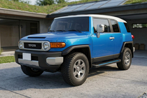 Toyota FJ Cruiser 2006–2022 Maya Blue sidesteps (2 stuks, aluminium) foto 1