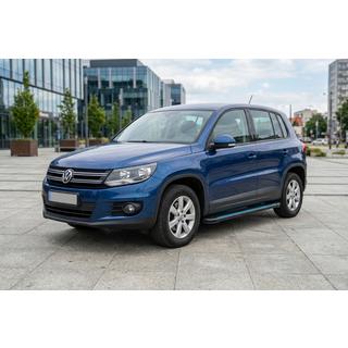 Maya Blue sidesteps (2 stuks, aluminium) Volkswagen Tiguan 2007–2016 foto 1