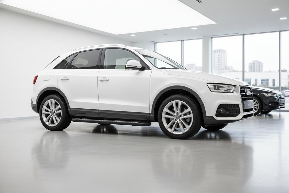 Audi Q3 2011–2019 Side steps New Vision Black (2 stuks, aluminium) Image