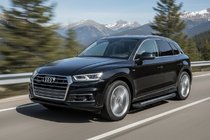 Audi Q5 2017–2025 Zijtreden Vision New Black (2 stuks, aluminium) foto 1