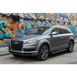 Side steps New Vision Black (2 stuks, aluminium) Audi Q7 2005–2015 foto 1
