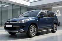 Citroen C-Crosser 2007–2013 Side steps New Vision Black (2 stuks, aluminium) foto 1