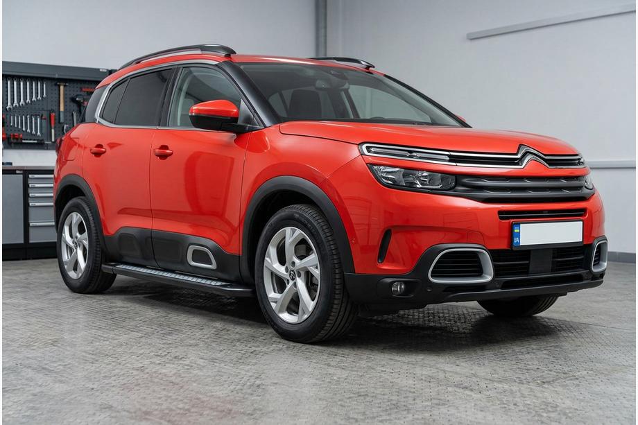 Citroen C5 Aircross 2017–2025 Side steps New Vision Black (2 stuks, aluminium) Image