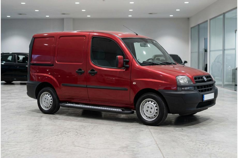 Fiat Doblo I 2001–2005 Side steps New Vision Black (2 stuks, aluminium) Image