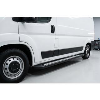 Side steps New Vision Black (2 stuks, aluminium) Fiat Ducato 2006–2025 foto 1