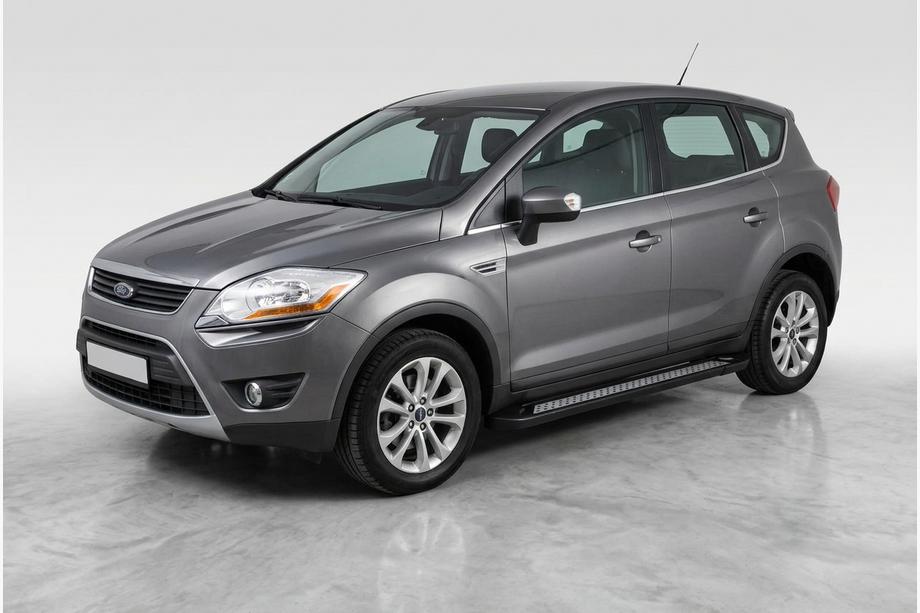 Ford Kuga 2008–2013 Side steps New Vision Black (2 stuks, aluminium) Image