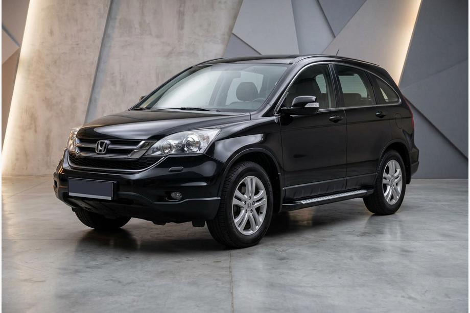 Honda CR-V 2007–2011 Side steps New Vision Black (2 stuks, aluminium) Image