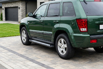 Jeep Grand Cherokee WK 2004–2010 Side steps New Vision Black (2 stuks, aluminium) foto 1