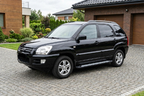 Kia Sportage 2004–2010 Zijtreden Vision New Black (2 stuks, aluminium) foto 1