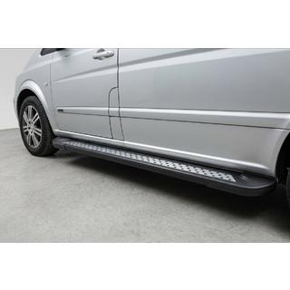 Side steps New Vision Black (2 stuks, aluminium) Mercedes Vito W639 2004–2014 foto 1