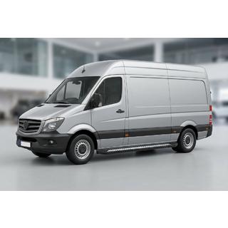 Side steps New Vision Black (2 stuks, aluminium) Mercedes Sprinter W906 2006–2018 foto 1