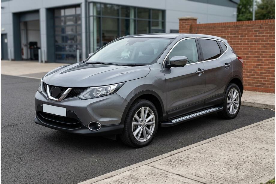 Nissan Qashqai 2014–2021 Side steps New Vision Black (2 stuks, aluminium) Foto 1