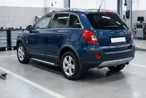 Opel Antara 2006–2017 Zijtreden Vision New Black (2 stuks, aluminium) foto 1