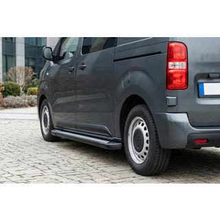 Side steps New Vision Black (2 stuks, aluminium) Peugeot Expert 2007–2016 foto 1