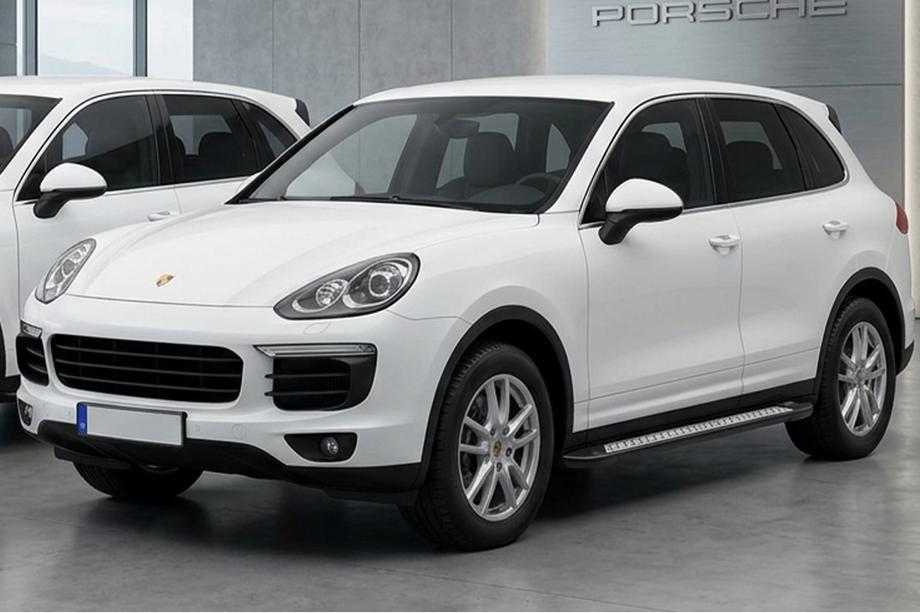 Porsche Cayenne 2010–2017 Side steps New Vision Black (2 stuks, aluminium) Image