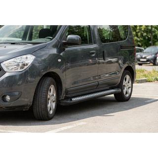 Side steps New Vision Black (2 stuks, aluminium) foto 1
