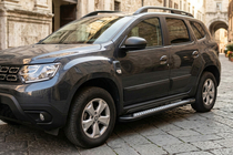 Renault Duster 2018–2024 Side steps New Vision Black (2 stuks, aluminium) foto 1