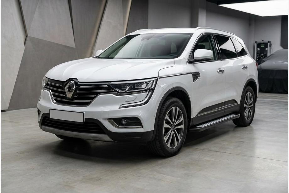 Renault Koleos 2016–2024 Side steps New Vision Black (2 stuks, aluminium) Image