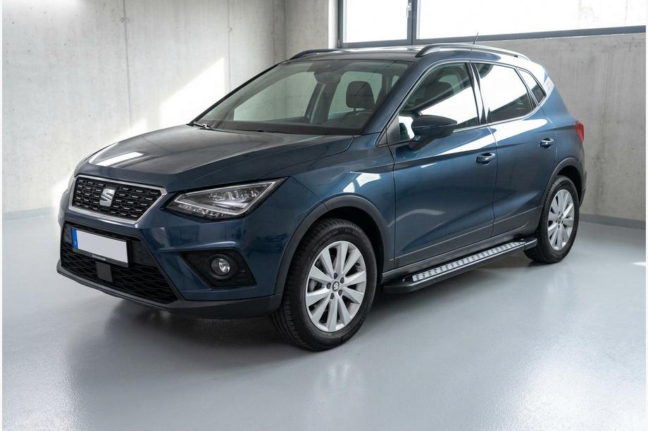 Seat Arona 2017– Side steps New Vision Black (2 stuks, aluminium) Foto 1