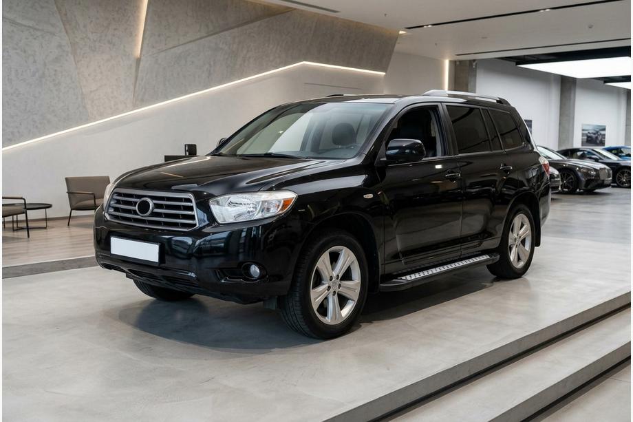 Toyota Highlander 2008–2013 Side steps New Vision Black (2 stuks, aluminium) Foto 1