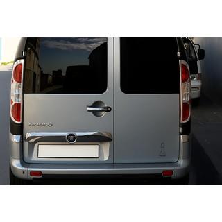 Achterlichtcovers (2 st., RVS) Fiat Doblo I 2005–2010 foto 1