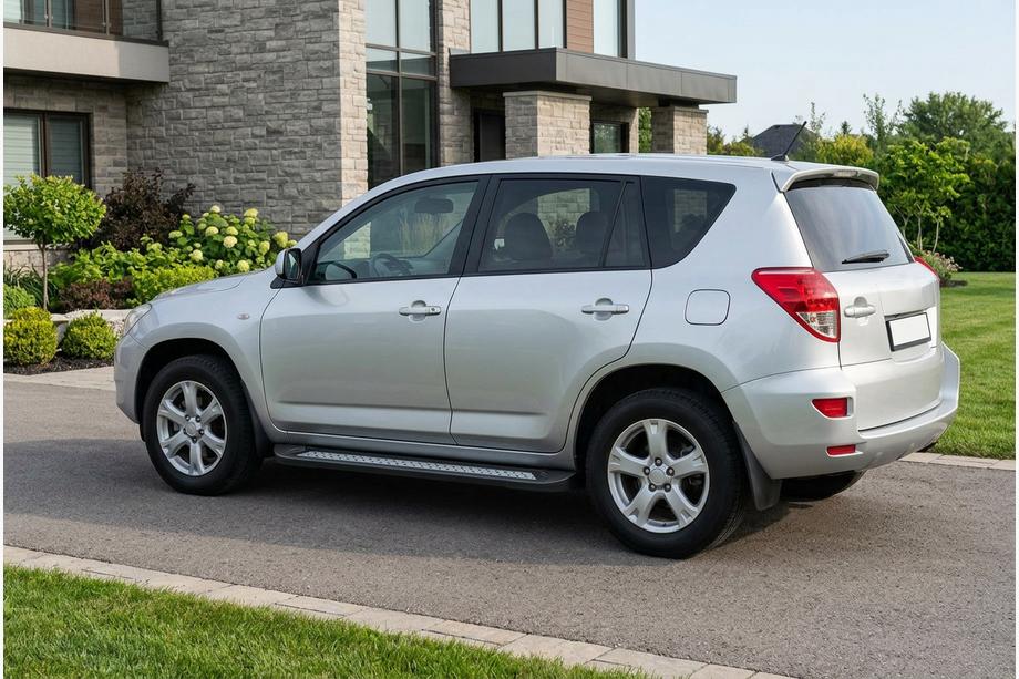 Toyota Rav 4 2006–2013 Side steps New Vision Black (2 stuks, aluminium) Foto 1
