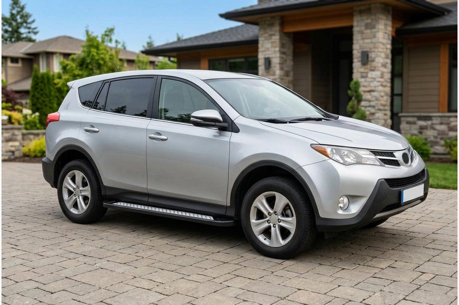 Toyota Rav 4 2013–2018 Side steps New Vision Black (2 stuks, aluminium) Image