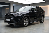 Toyota Rav 4 2019–2025 Side steps New Vision Black (2 stuks, aluminium) foto 1