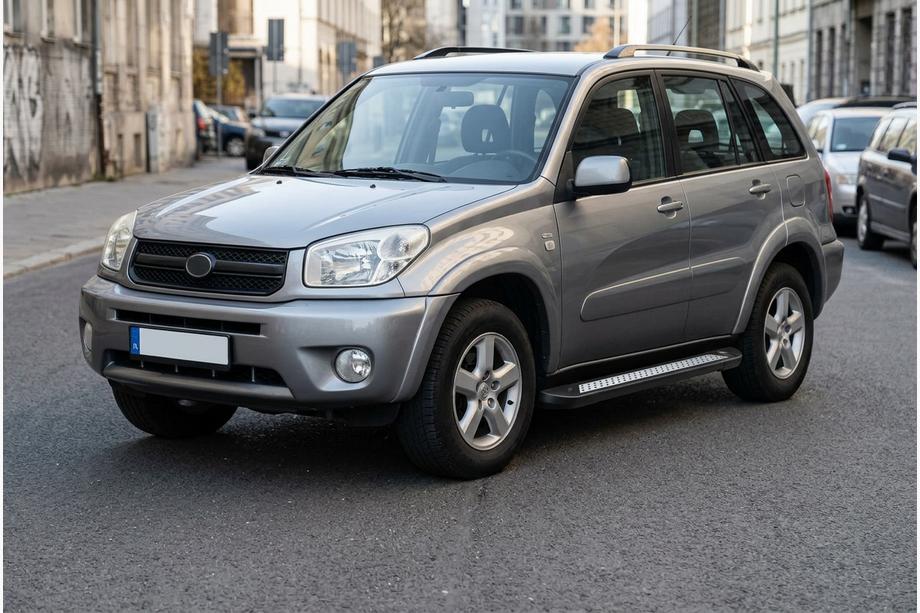 Toyota Rav 4 2001–2005 Side steps New Vision Black (2 stuks, aluminium) Image