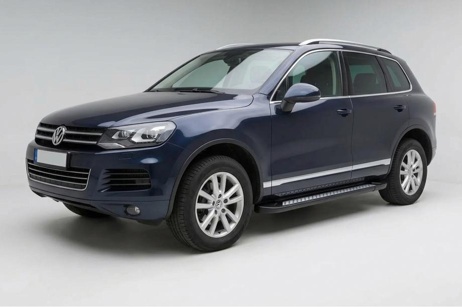 Volkswagen Touareg 2010–2018 Side steps New Vision Black (2 stuks, aluminium) Foto 1
