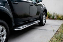 Fiat Fullback 2016– Tayga V2 side steps (2 stuks, aluminium) foto 1