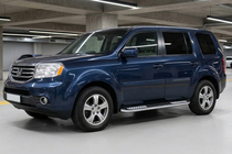 Honda Pilot 2008–2015 Tayga V2 side steps (2 stuks, aluminium) foto 1